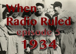 Jimmie Foxx, Babe Ruth and Lou Gehrig in Honolulu en route to Japan on the 1934 tour.